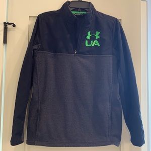 Boys Under Armour XL Coldgear fleece quarter-zip